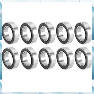 [W F S B] 10Pcs 17287- 17287RS Ball Bearing 17X28X7mm Bike Wheels Bottom Bracket Repair Bearing