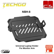 TECHGO Universal Laptop Holder For Monitor Arm Stand (12-17" 9KG) - NBH-8