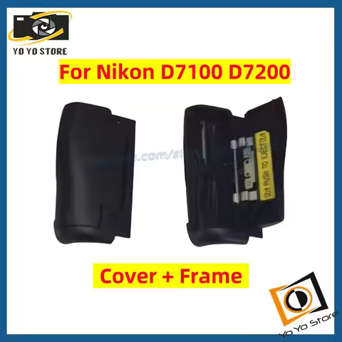 1 Set SD Memory Card Cover And Frame for Nikon D7100 D7200 Camera Replacement Unit Repair parts