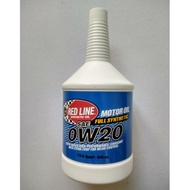 Redline 0W20 & 5W20, 100% Synthetic, Ester base High Performancec engine oil
