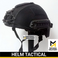 Helm Tactical Mich 2001 Militer Tentara TNI Airsoftgun Paintball Army Military