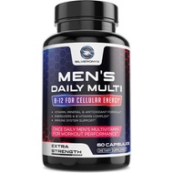Multivitamin for Men - Vitamin A, C, D, E, Zinc, Calcium, Multivitamins for Immune Health port, Vita