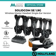 HOLLYLAND SOLIDCOM SE 1.9G WIRELESS INTERCOM HEADSET – FULL DUPLEX, NO HUB, LONG RANGE, 2S/3S/4S/6S/