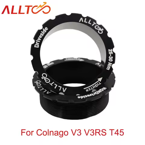 ALLTOO Bike Bottom Bracket BSA BB Part For Colnago V3 V3RS T45 Threaded Shaft Sleeves BB91 BB92 BB86