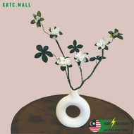 Rhododendron azalea Chinese Zen home decoration Premium Round Vase Circular Vase Nordic-Style Vase H