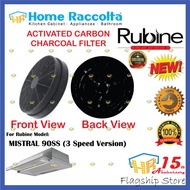 Activated Carbon Filter For RUBINE Cooker Hood RUBINE MISTRAL90SS version Sp3 Charcoal Filter RUBINE