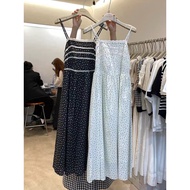 80051 IMISS lace flower strap dress