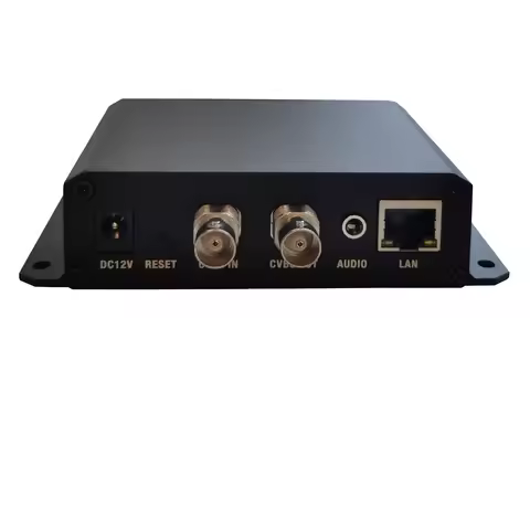 1 Channel SD Encoder, Audio/Video Converter AV to IP H264 H265 Video Encoder IPTV CATV Network Strea