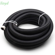LLOYD Oil Hose AN4 AN6 AN8 AN10 High Quality Hose Line Black Nylon Braided Stainless Steel Oil Coole