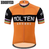 Go Pro Man Retro MOLTENI Road Cycling Jersey Short Sleeves Clothing Summer Triathlon Wear Mtb Jersey