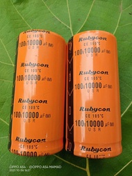 elco 100v 10000uf rubycon orange/Elko 100volt 10000uf rubycon orange bagus berkualitas
