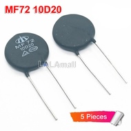 5 Chiếc Điện Trở Nhiệt NTC MF72 10D20 10D-20 10R Đường Kính 20Mm Mới Chính Hãng
