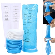 LK8M-10Pcs 1000ML Vomit Bags Disposable Emesis Bags, Leak Resistant, Portable Multi-Purpose Barf Bag