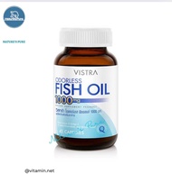 VISTRA วิสตร้า Fish Oil FishOil น้ำมันปลา ฟิชออย Salmon // Odorless ไม่มีกลิ่นคาว