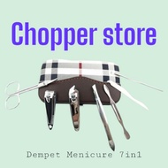 Manicure Pedicure Set 7IN1 and 4IN1 Nail Cleaning Package + Nail Wallet