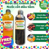 Passion Fruit Juice, Mulberry Rock Sugar - H2farm - Sweet and Sour - Refreshing - Clearing Heat.- H2