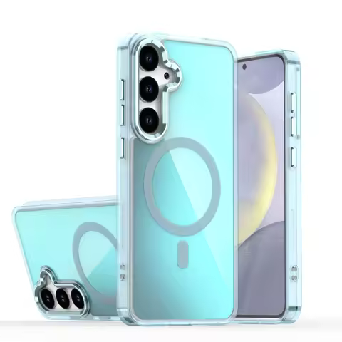 Fashion Laser Gradient Shockproof Magnetic Magsafe Phone Case For Samsung S25 FE S24FE S23 FE A17 A5