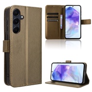Flip Case For Samsung Galaxy A55 5G Case Wallet PU Leather Back Cover For Samsung A55 5G Phone Casing