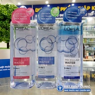 Nước tẩy trang loreal 3 in 1 LOreal Micellar Water 400ml