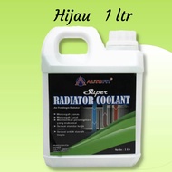 Super Air Radiator Water Coolant Mobil Motor Autofit Hijau 1 liter