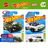 Hot Wheels 2025 HW EV Tesla/ Fiat/ Cupra/ Supercharged/ Silverado/ Custom KIA EV6/ Rodger Dodger