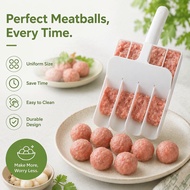 Meatball Maker Fish Ball Mold PP Non Stick Kitchen Gadget Alat Dapur Bakso Beef Rice Ball