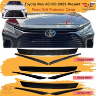 Toyota Vios 2023-Present Gen4 AC100 Front Grill Protector Cover For Vios 2025 Car Accessories