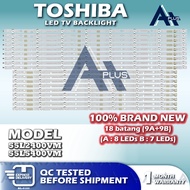55L2400VM / 55L5400VM TOSHIBA 55" LED TV Backlight 55 INCH Lampu TV 55L2400 55L5400