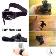 360 Degree Rotation Gopro Wrist Hand Strap Band Mount For Gopro / SJCAM /Xiaoyi