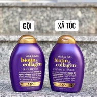 Dầu GỘI - XÃ BIOTIN COLLAGEN GIÚP CHỐNG RỤNG & KÍCH THÍCH MỌC TÓC 385ml Của Mỹ