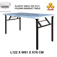 【JTM】 3V Folding Banquet Table / Foldable Table / Catering Table / Function Table / Hall Table with 