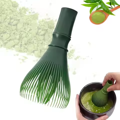 Silicone Matcha Whisk Reusable Matcha Mixer And Stirrer Food Grade Matcha Whisk Tea Tool Tea Brush F