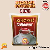 Indocafe Coffeemix 100 Sachet/ Indocafe Coffeemix 100 Sachet x 20gr