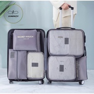 6IN1 Travel Organiser Bag/Pouch waterproof clothes storage bag shoes cosmetics underwear