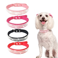 Cat Collar Flash Diamond Sticker Diamond Dog Adjustable Collar Cat Pet Supplies Cat Dog Collar