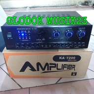 amplifier power crimson ka 7200 original