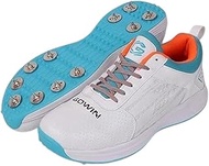 Gowin Tyro Metal Spike Cricket Shoe for Outdoor and Field Sports with All Round Performance