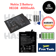 100% Original Nokia 2 Battery HE338 ( 4000mAh )