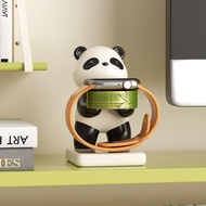 Creative Panda Suitable for Apple Huawei Watch Charger Stand Base Watch Holder Desktop Ornaments Cut