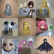 MaxFactory Movable Replacement Head Replacement Face Accessories figma Figure Model Bulk 2 4FT5