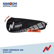 Nimo Raket Badminton Inspiron 300 + Gratis Tas &amp; Grip Wave Pattern