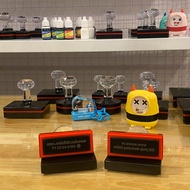 CON DẤU MỘC FLASH cán pha lê nhiều kích thướt mực dấu mộc in đóng LOGO in bao bì in ly nhựa in hộp x