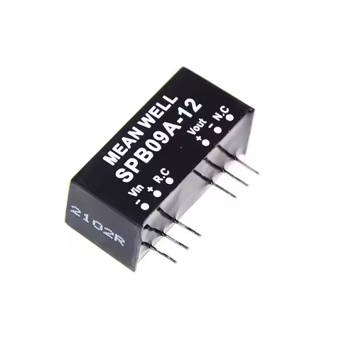 Mean Well DC-DC module power supply SPB09A-03/05/12/15/24 SPB09B-03/05/12/15/24 SPB09C-03/05/12/24 D
