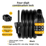 West Biking | Cable Security Password Lock for Bicycles