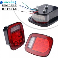 Waterproof and Easy to Install 39LED Tail Lights for Jeep For Wrangler YJ TJ CJ5
