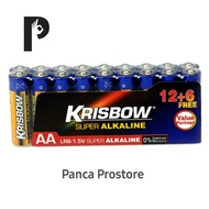 Batteries Alkaline Batteries Aa Size 12+6 Pcs