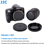 JJC Body Cap and Rear Lens Cap Set for Sony A6000 A6100 Minolta AF9000 AF7000 AF5000 and More AF Mou