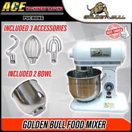 Golden Bull B7 Commercial Food Mixer Stand Mixer 7 Liter 1.2kg Dough 300Watt 10 Speed Adjustable Cak