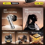 Awei TA12 ANC Active Noise Cancelling Earbuds Deep Bass Earphone  Bluetooth HD  Calling With Mic HD