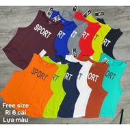 RUN 02 Women's Gym Tanktop Sweat Breathable Mesh